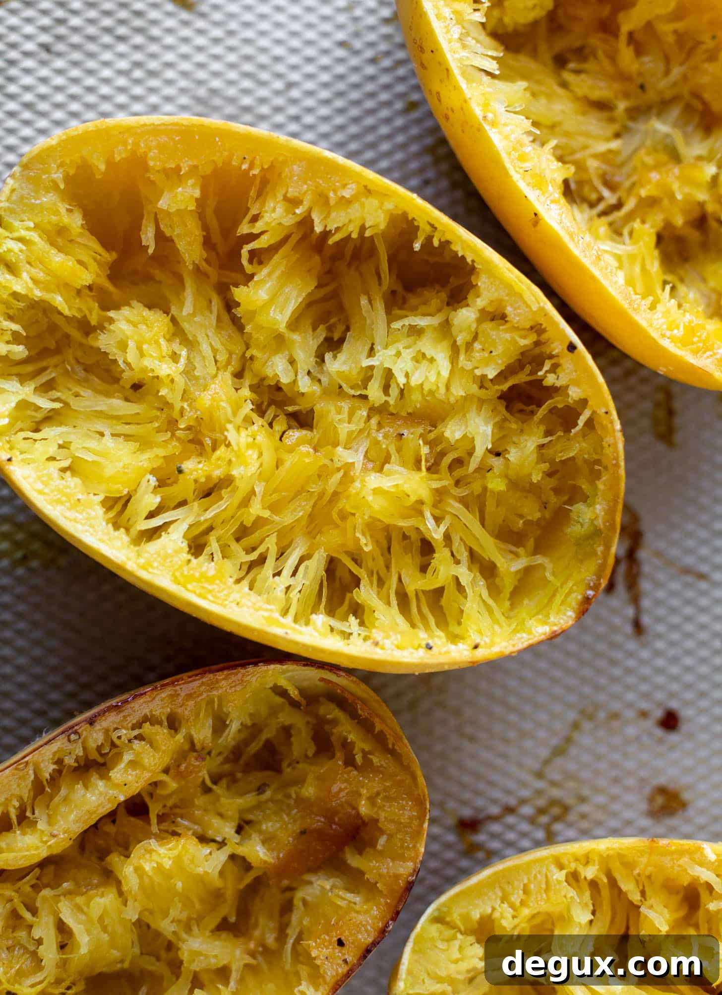 Broccoli Cheddar Stuffed Spaghetti Squash Recipe 4 fresh roasted spaghetti squash