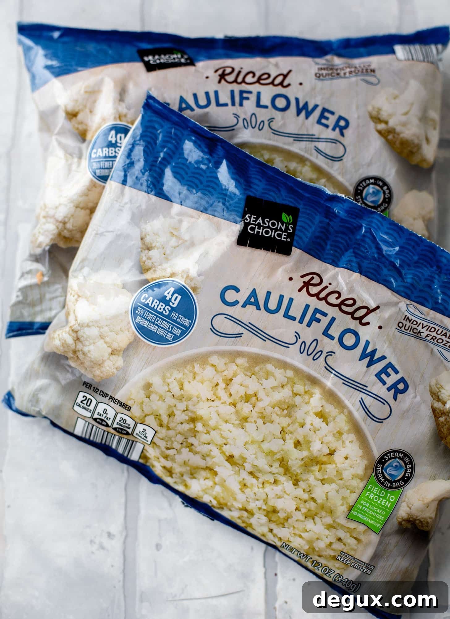 riced cauliflower