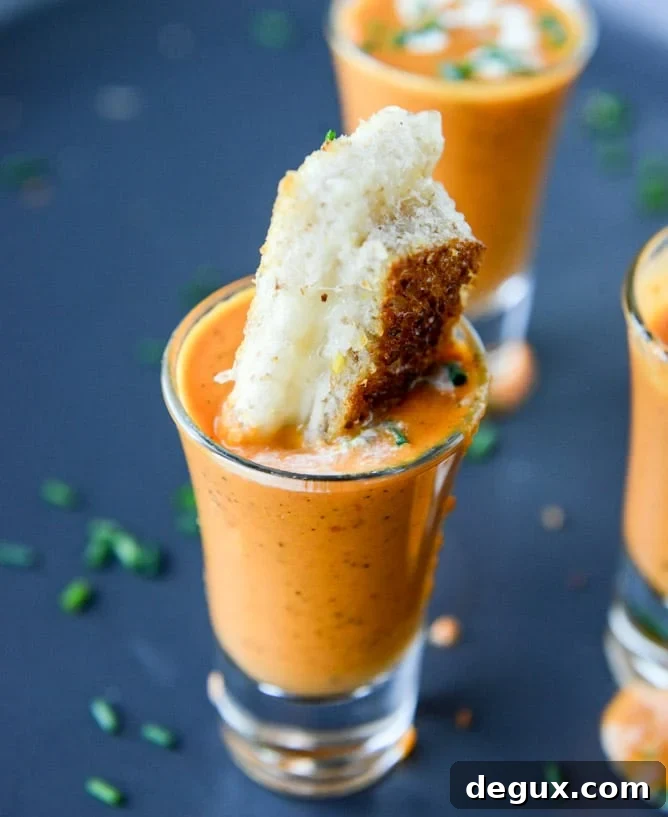 tomato soup shooters & 23 perfect halloween recipes