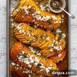 Spicy Honey Hasselback Butternut Squash with Feta & Pepitas 11 img 68524 10