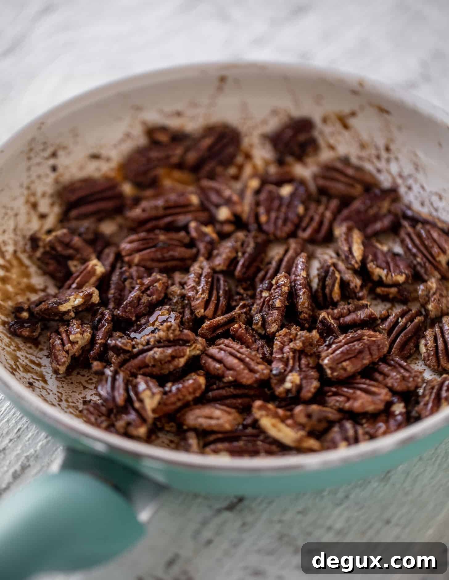 toasted brown sugar pecans