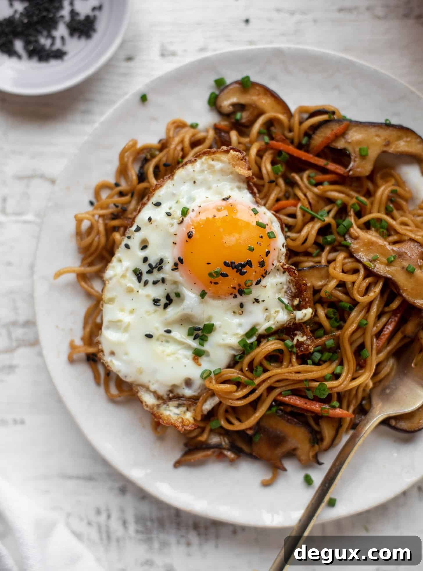 20-Minute Vegetable Ramen with Sesame Fried Eggs 11 20 minute ramen noodles with sesame fried eggs