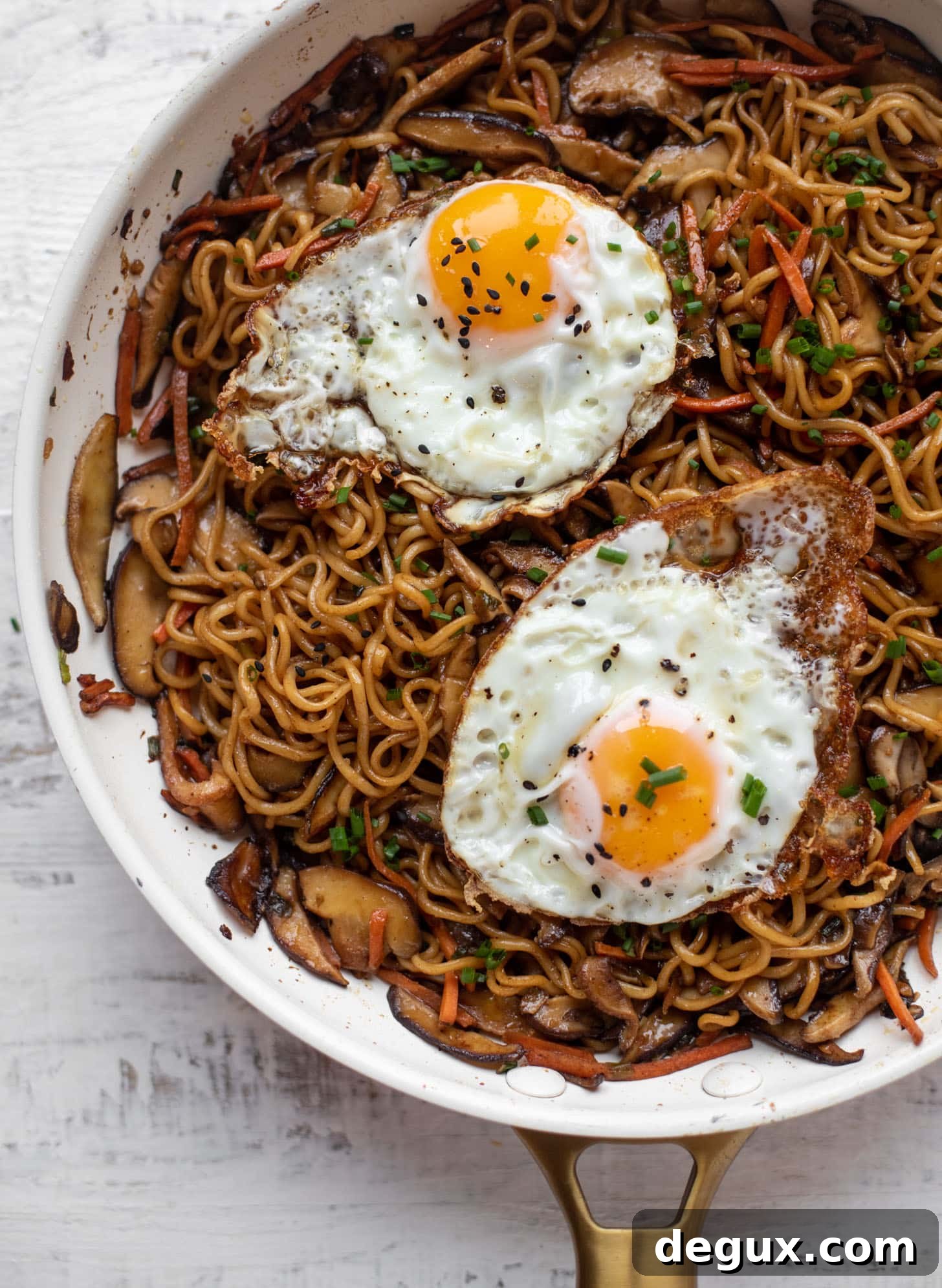 20-Minute Vegetable Ramen with Sesame Fried Eggs 7 20 minute ramen noodles with sesame fried eggs