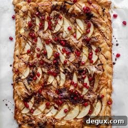 Caramelized Onion, Apple & Brie Tart Recipe — Savory-Sweet Tart 9 img 69025 8