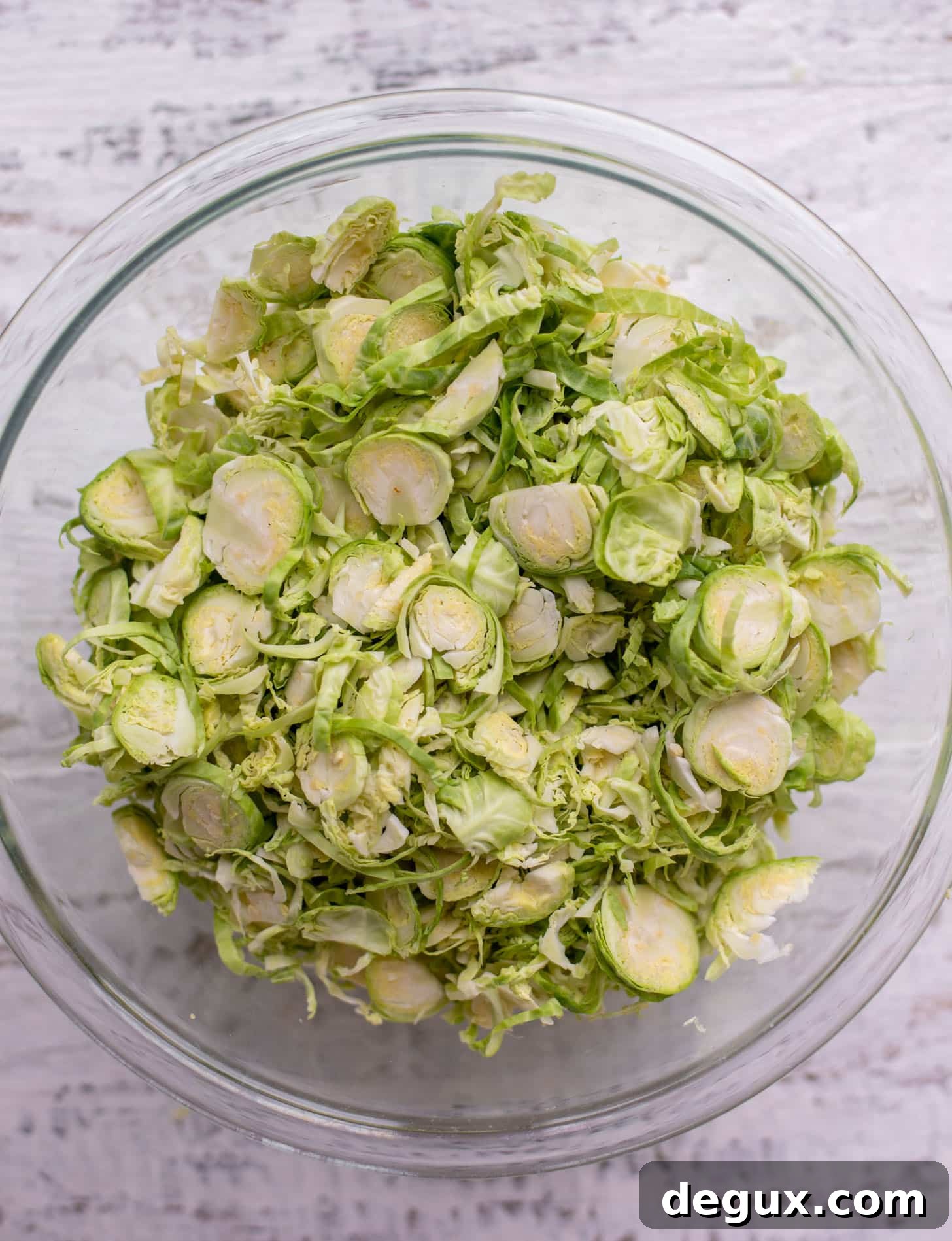shredded brussels sprouts