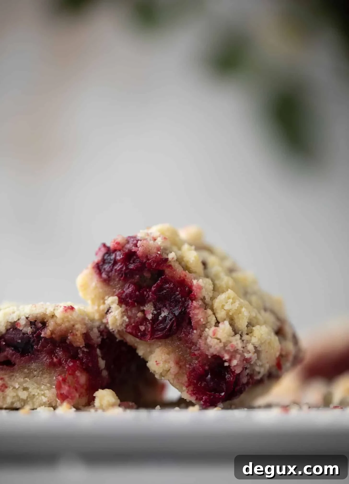 Cranberry Cobbler Bars Recipe: Chewy-Topped Holiday Dessert 2 cranberry cobbler bars