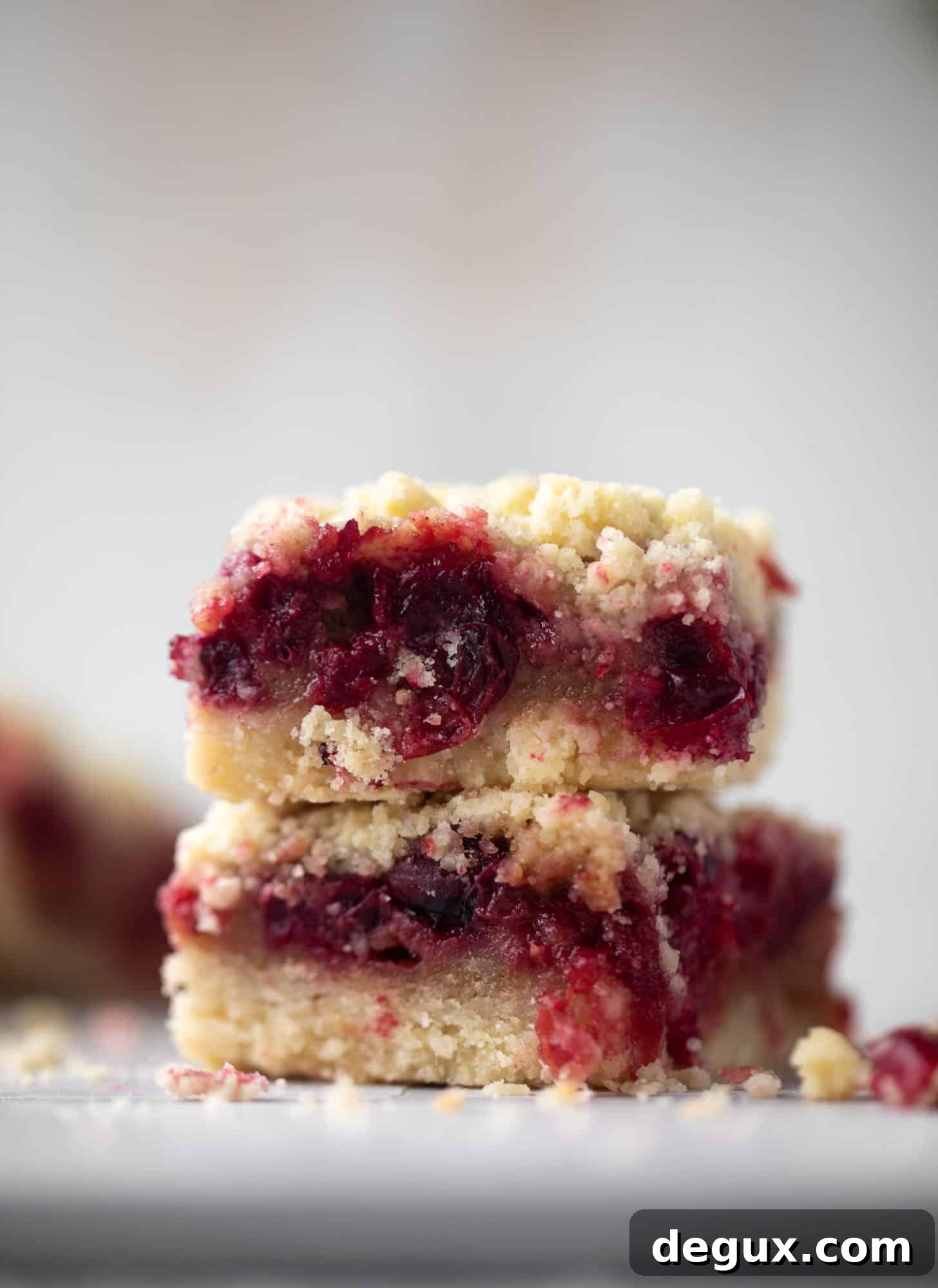 Cranberry Cobbler Bars Recipe: Chewy-Topped Holiday Dessert 8 cranberry cobbler bars