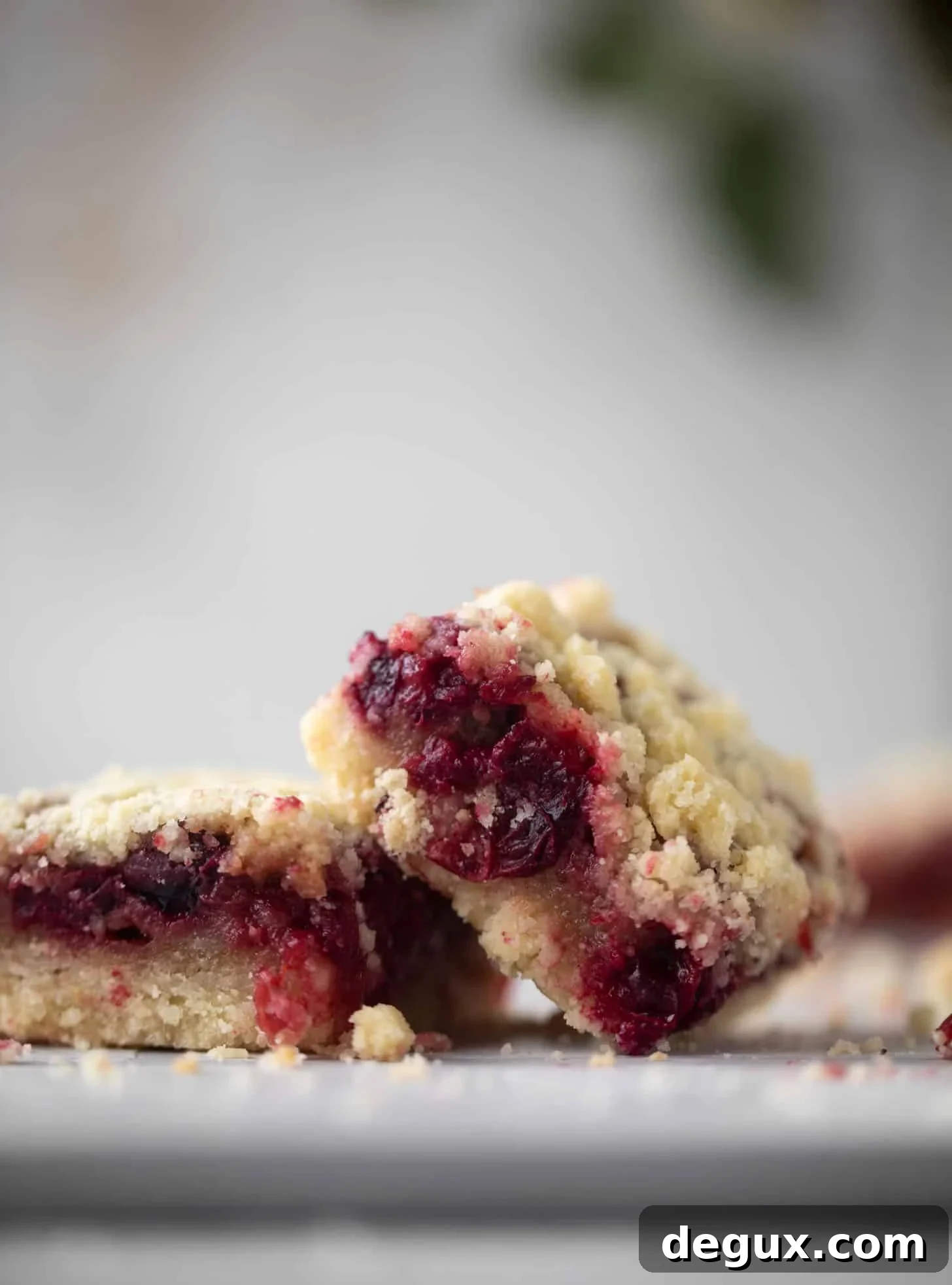 Cranberry Cobbler Bars Recipe: Chewy-Topped Holiday Dessert 9 cranberry cobbler bars