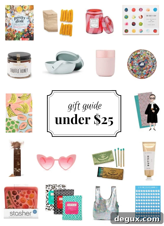 howsweeteats 2020 gift guide under $25