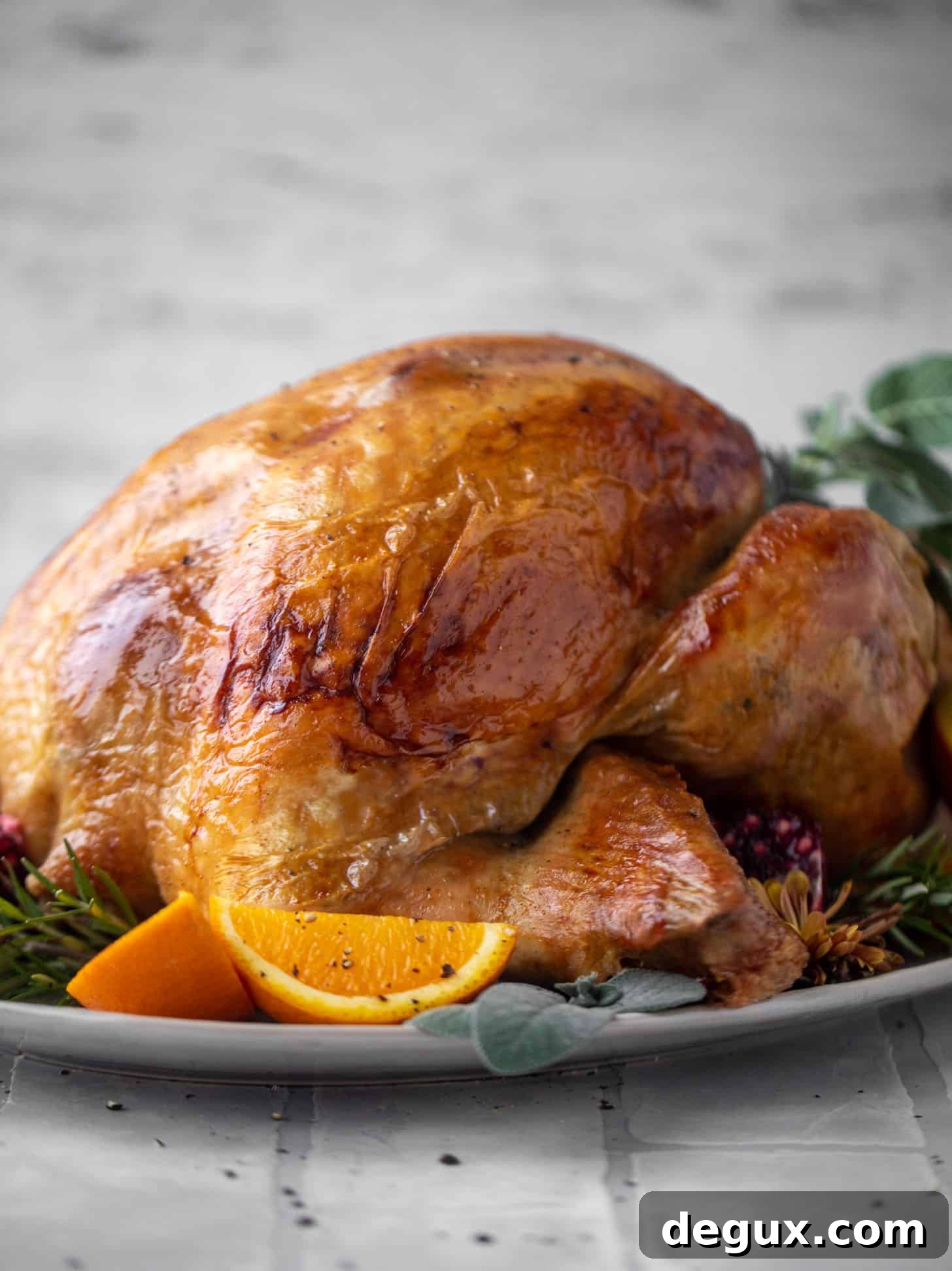 citrus sage roasted turkey recipe