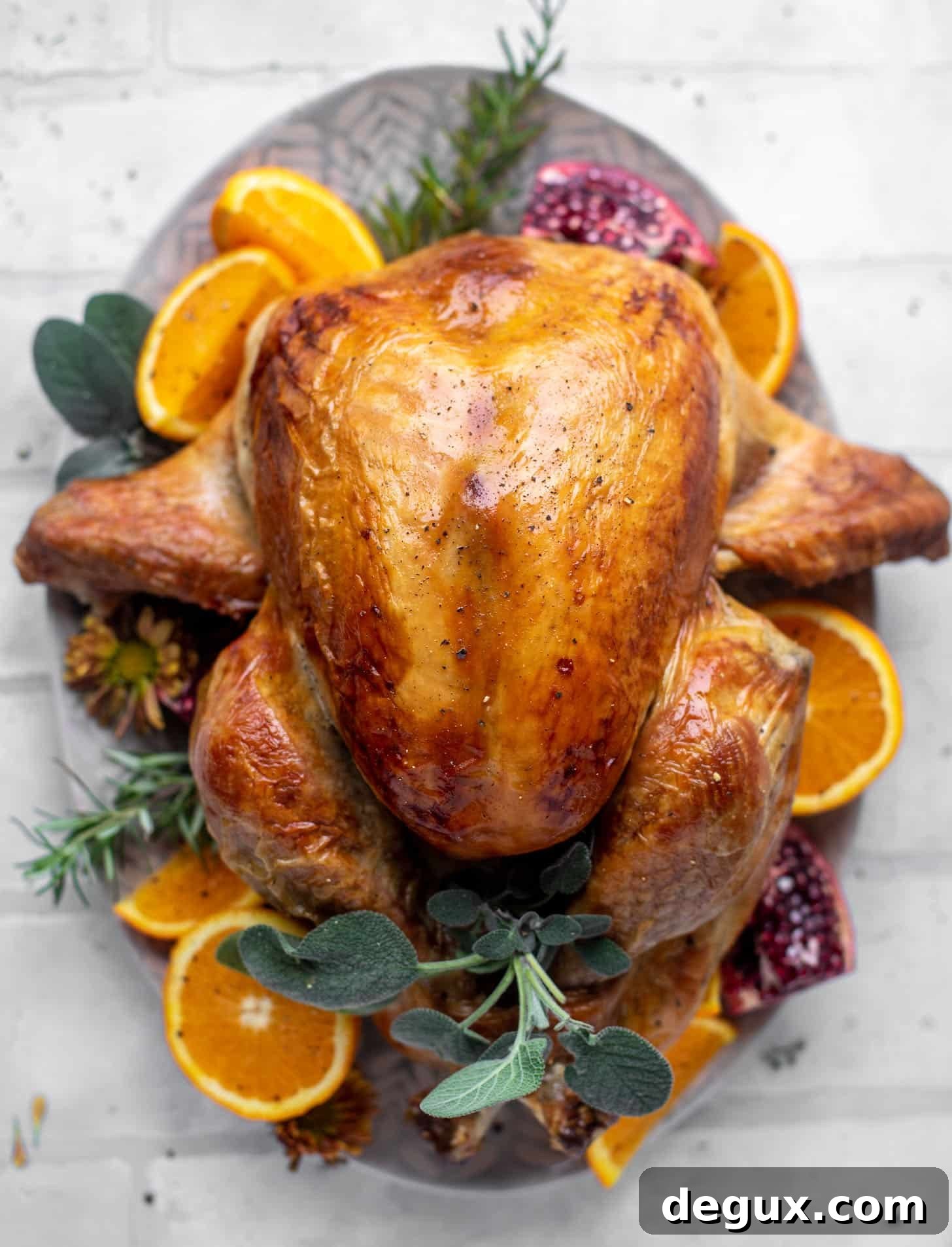 citrus sage roasted turkey recipe