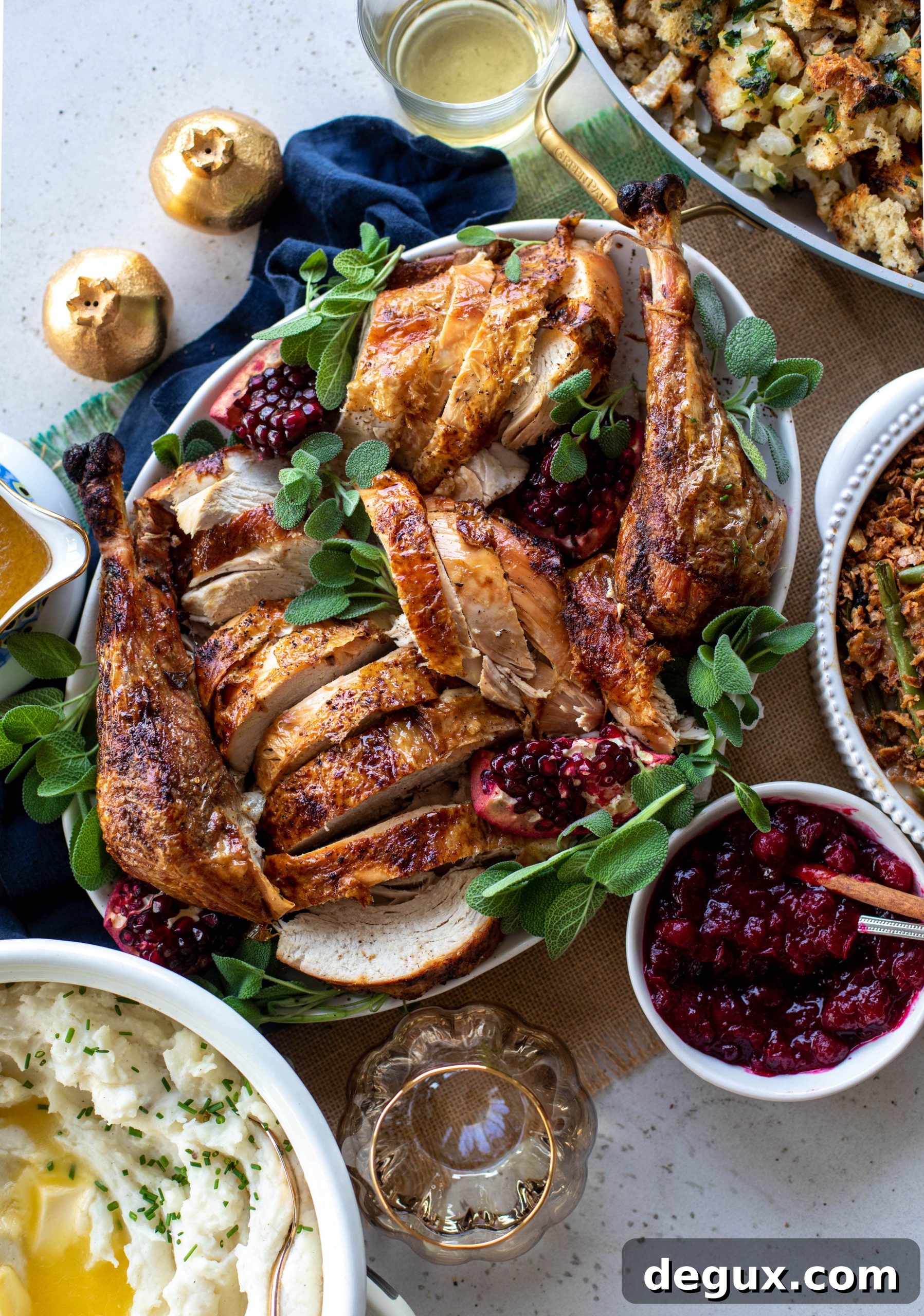 2020 Thanksgiving Menu and Timeline