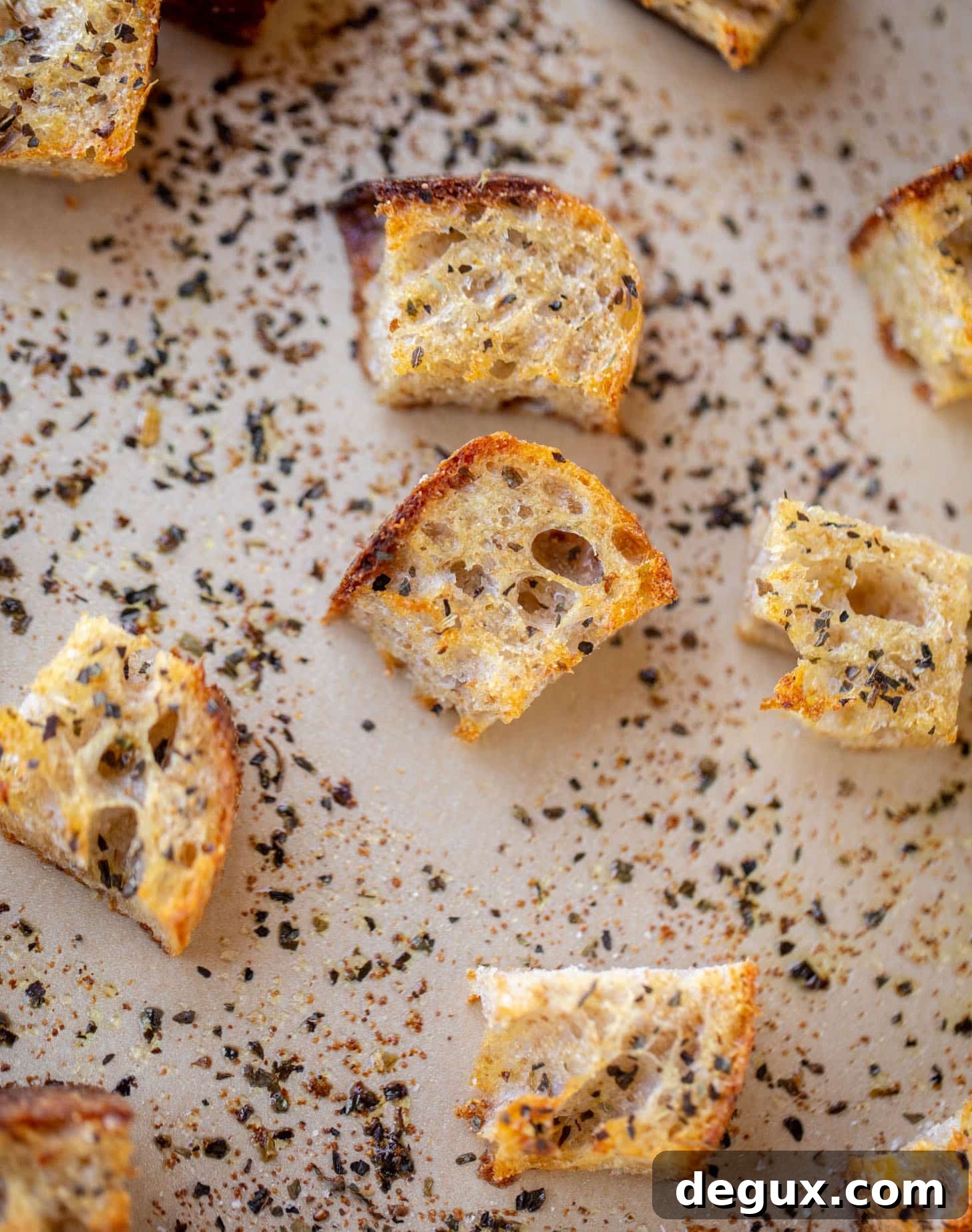 toasted sourdough bread cubes