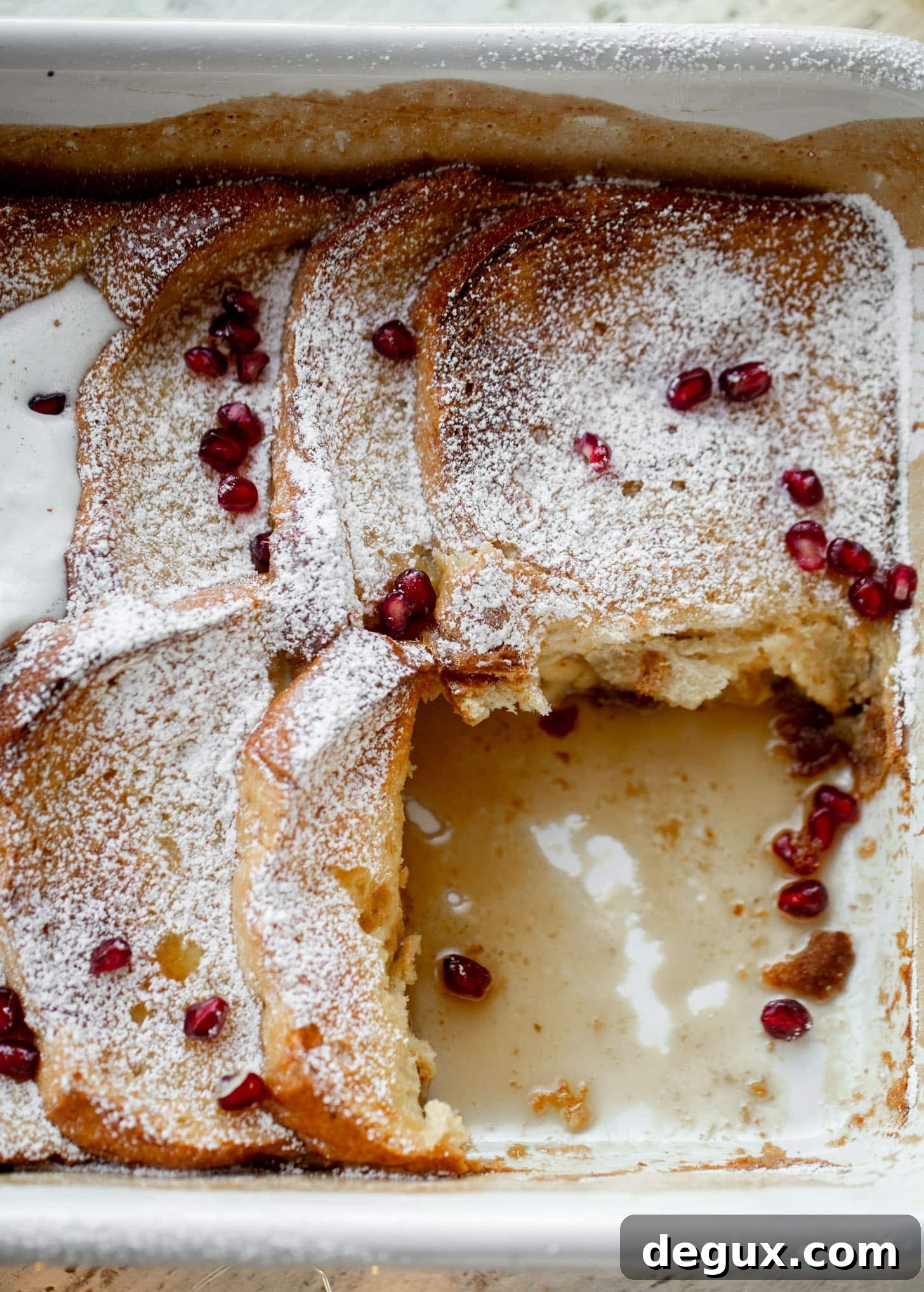 eggnog creme brulee french toast