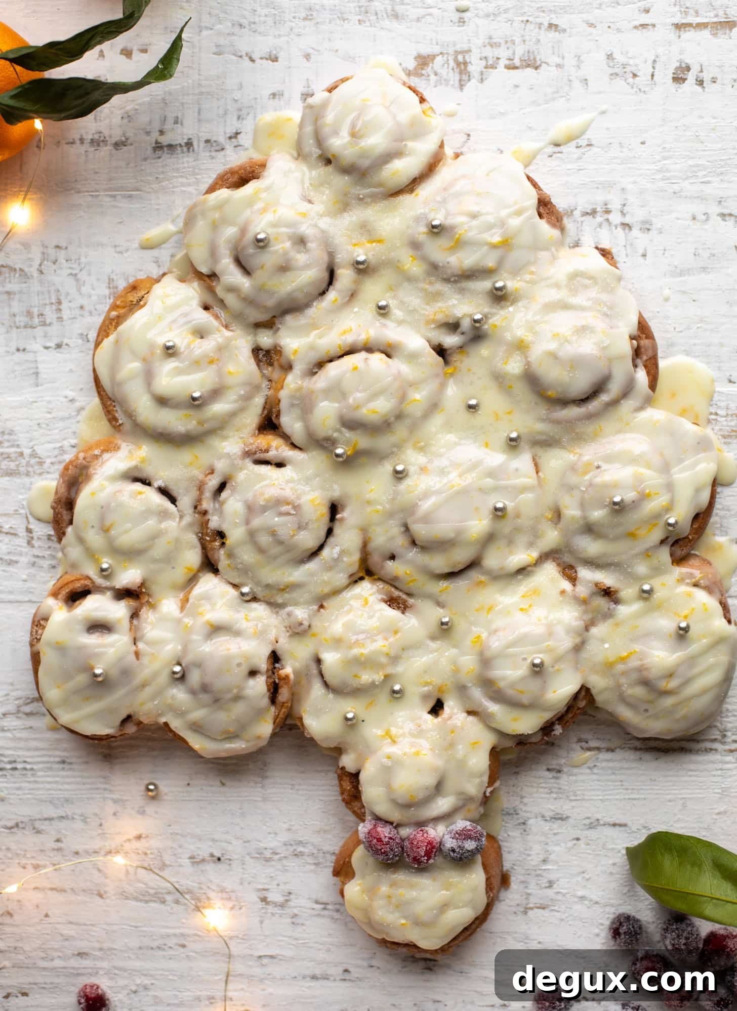 one hour cinnamon orange rolls