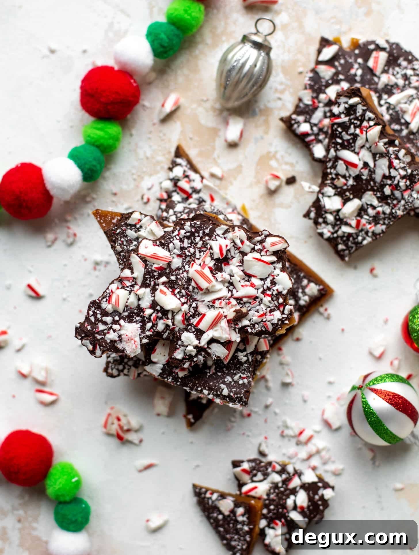 candy cane buttercrunch