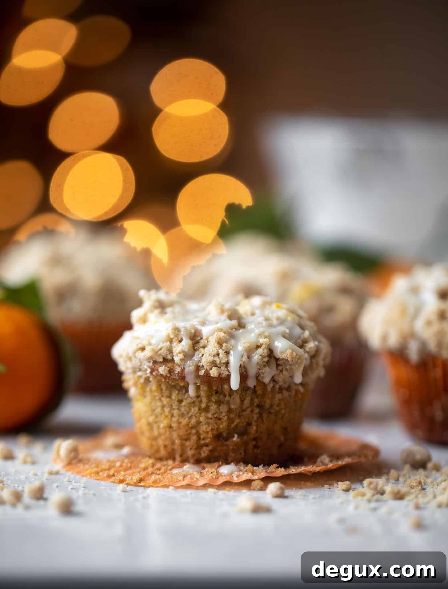 Orange Cinnamon Coffee Cake Muffins — Zesty Streusel Muffins 4 orange cinnamon coffee cake muffins