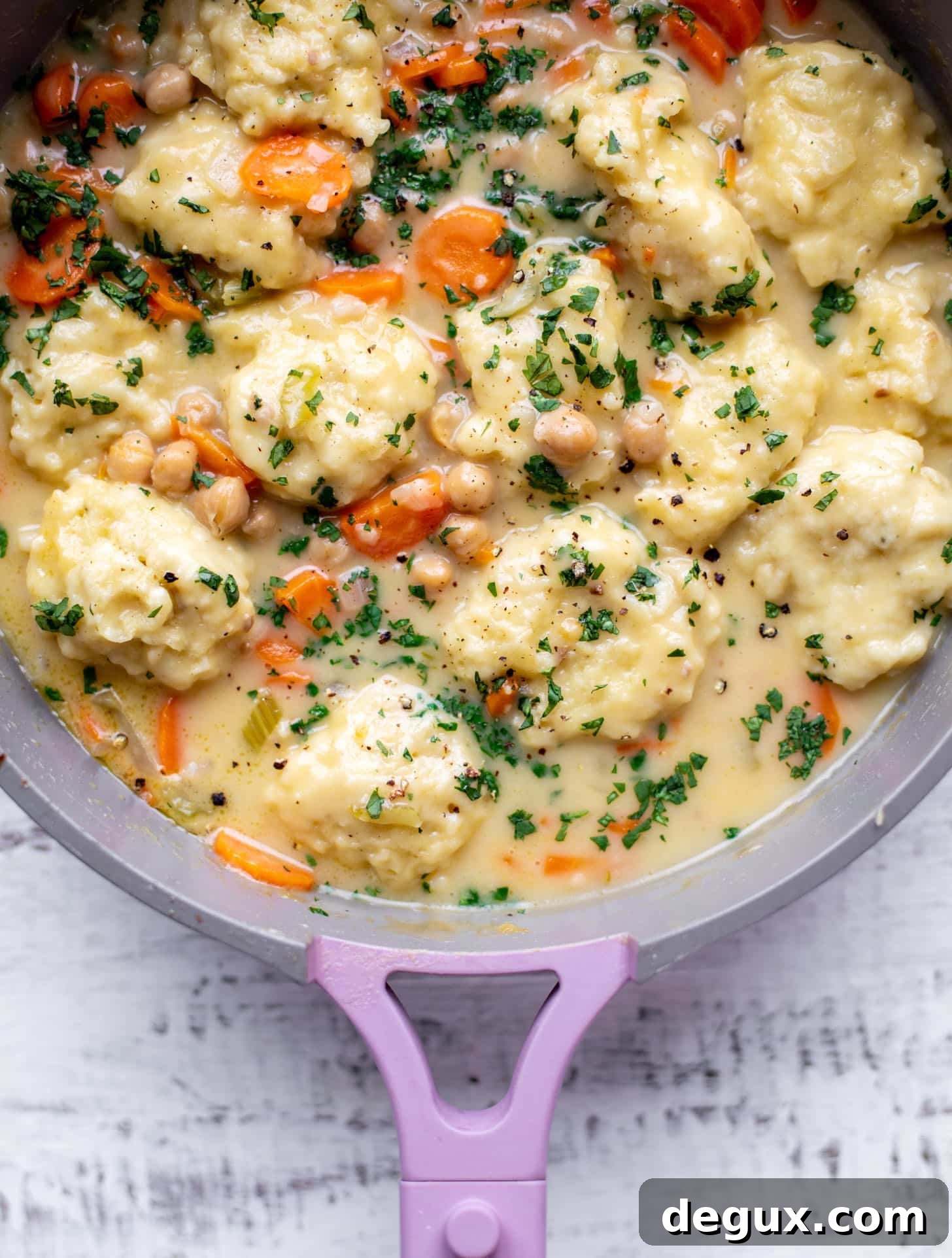 Hearty Chickpea and Dumpling Stew Recipe for Cozy Meals 5 chickpeas and dumplings