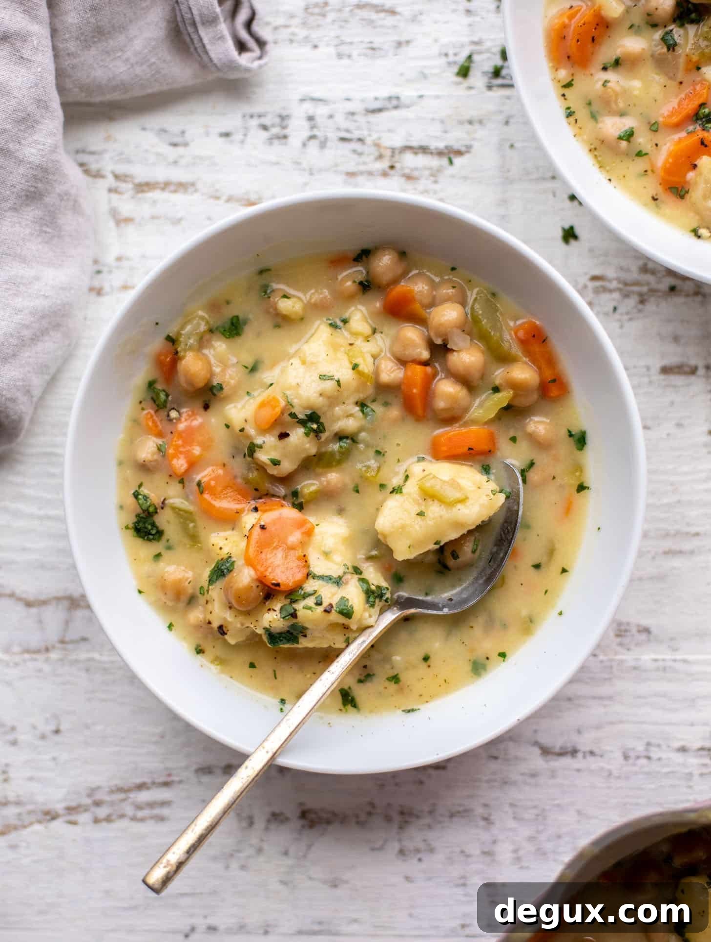 Hearty Chickpea and Dumpling Stew Recipe for Cozy Meals 7 chickpeas and dumplings