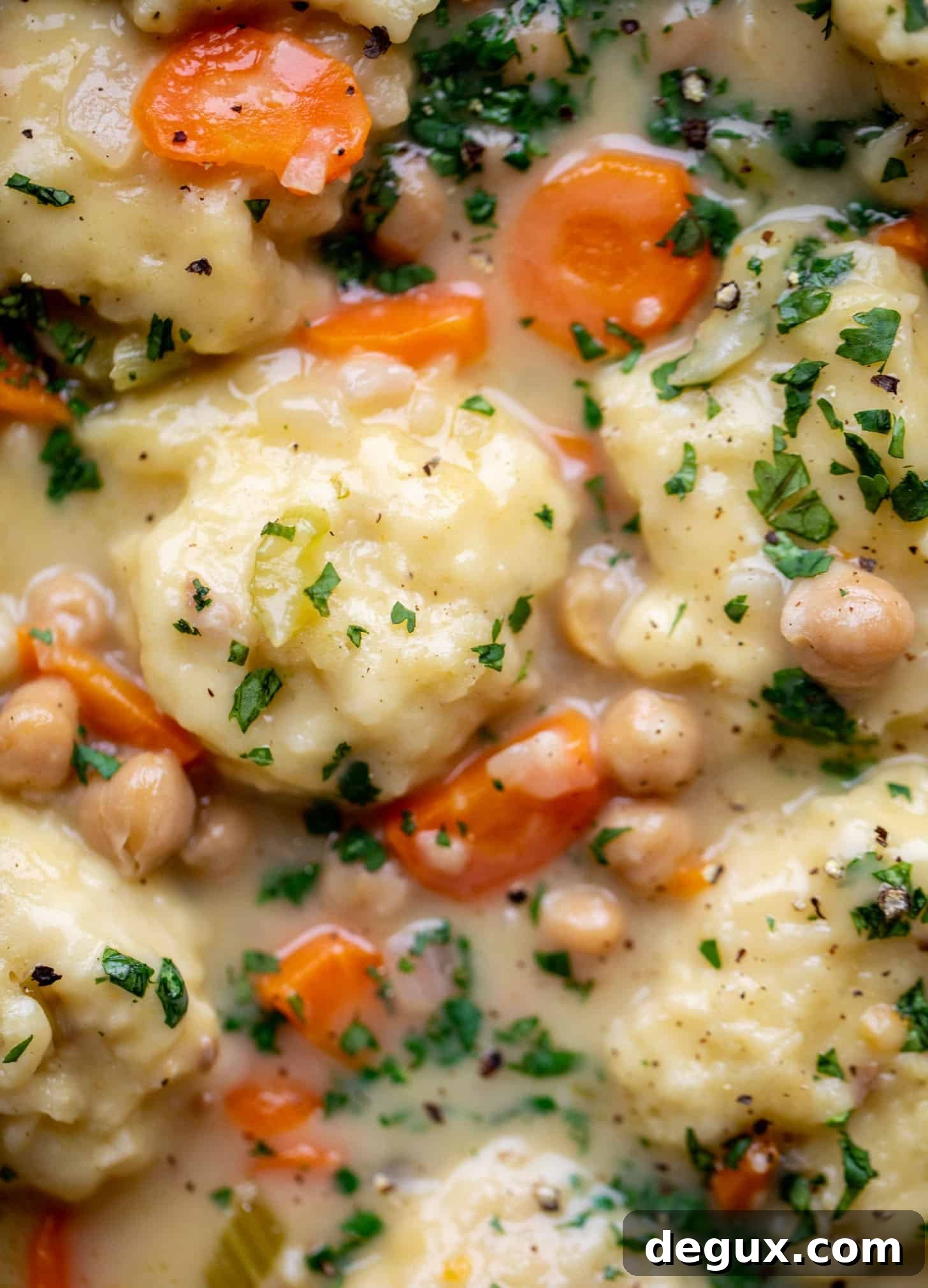 Hearty Chickpea and Dumpling Stew Recipe for Cozy Meals 9 chickpeas and dumplings
