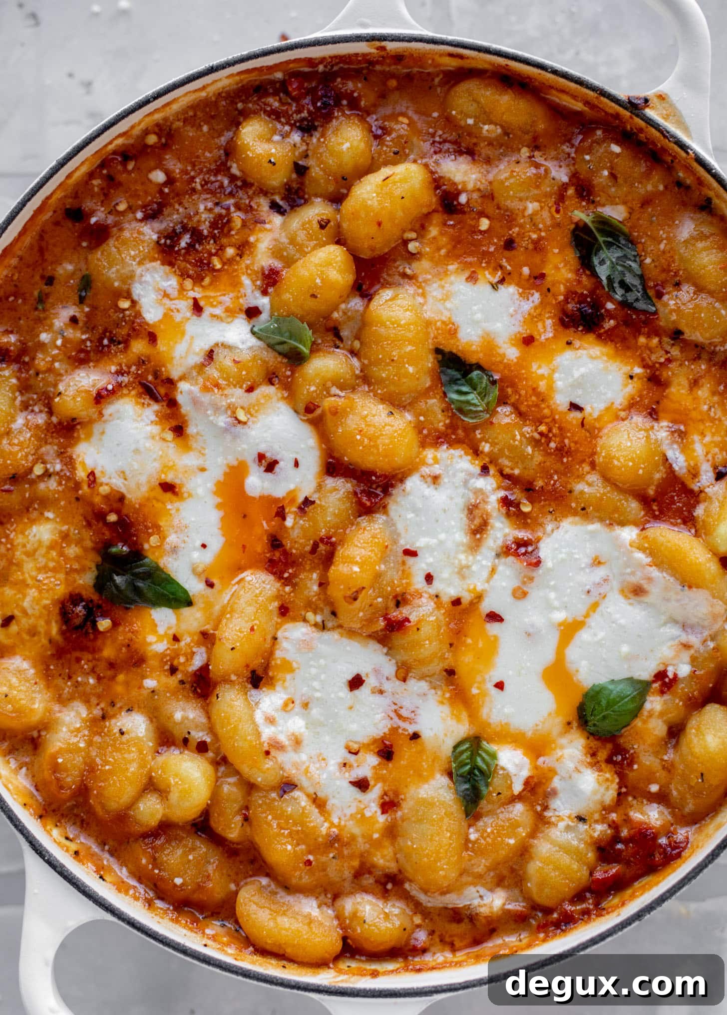 saucy sun dried tomato gnocchi