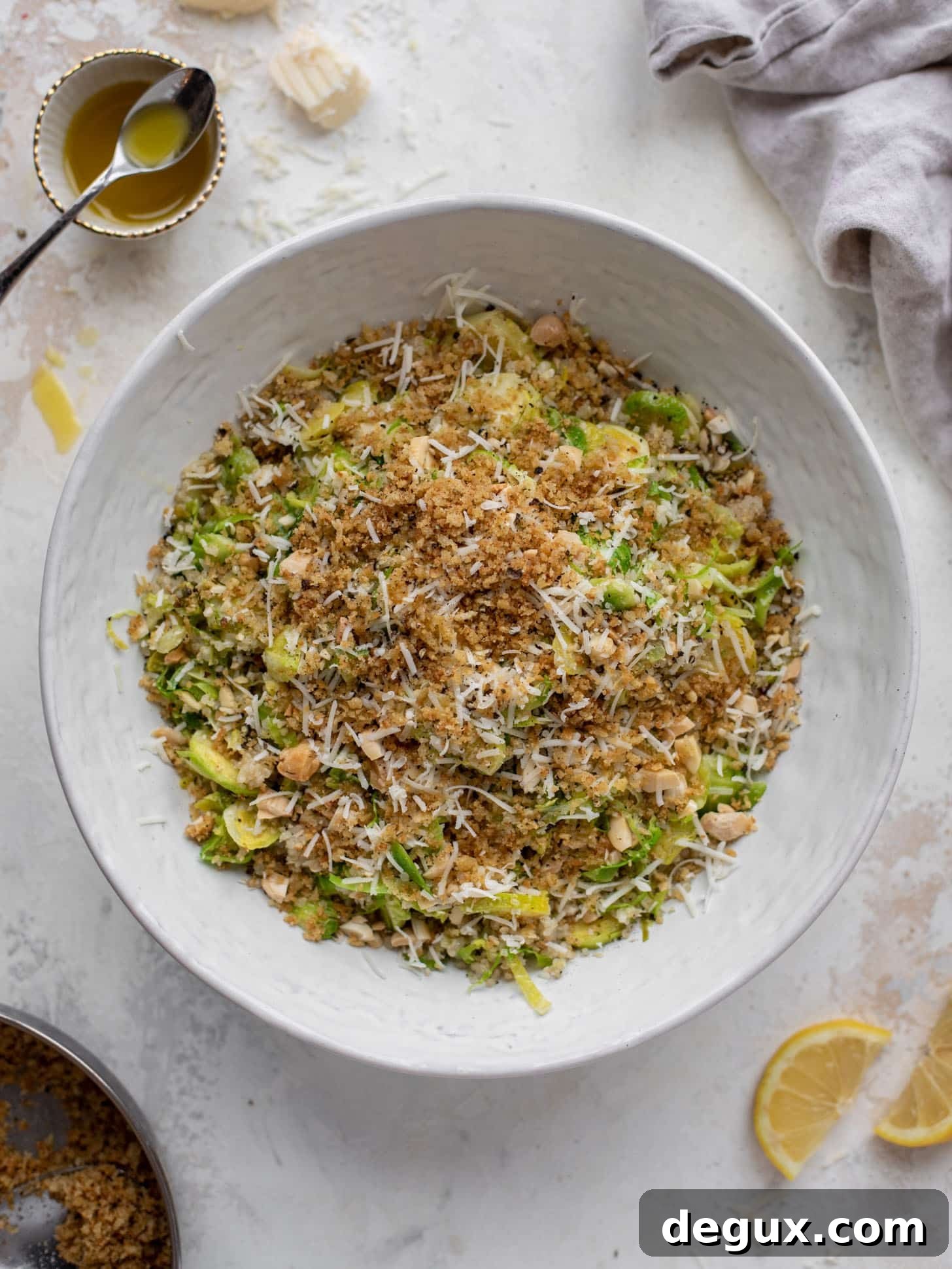 brussels crunch salad