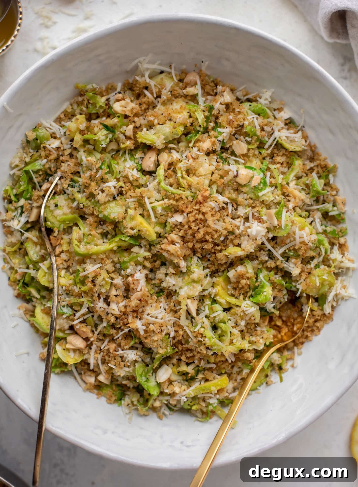 brussels crunch salad