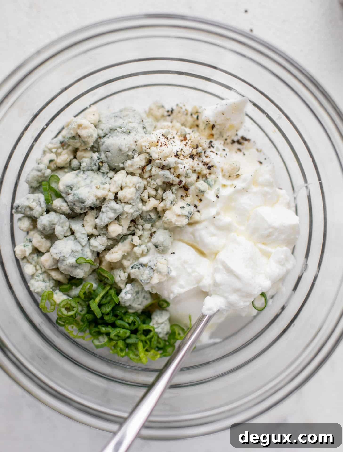 yogurt blue cheese