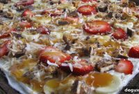 Decadent Brownie Dessert Pizza Recipe