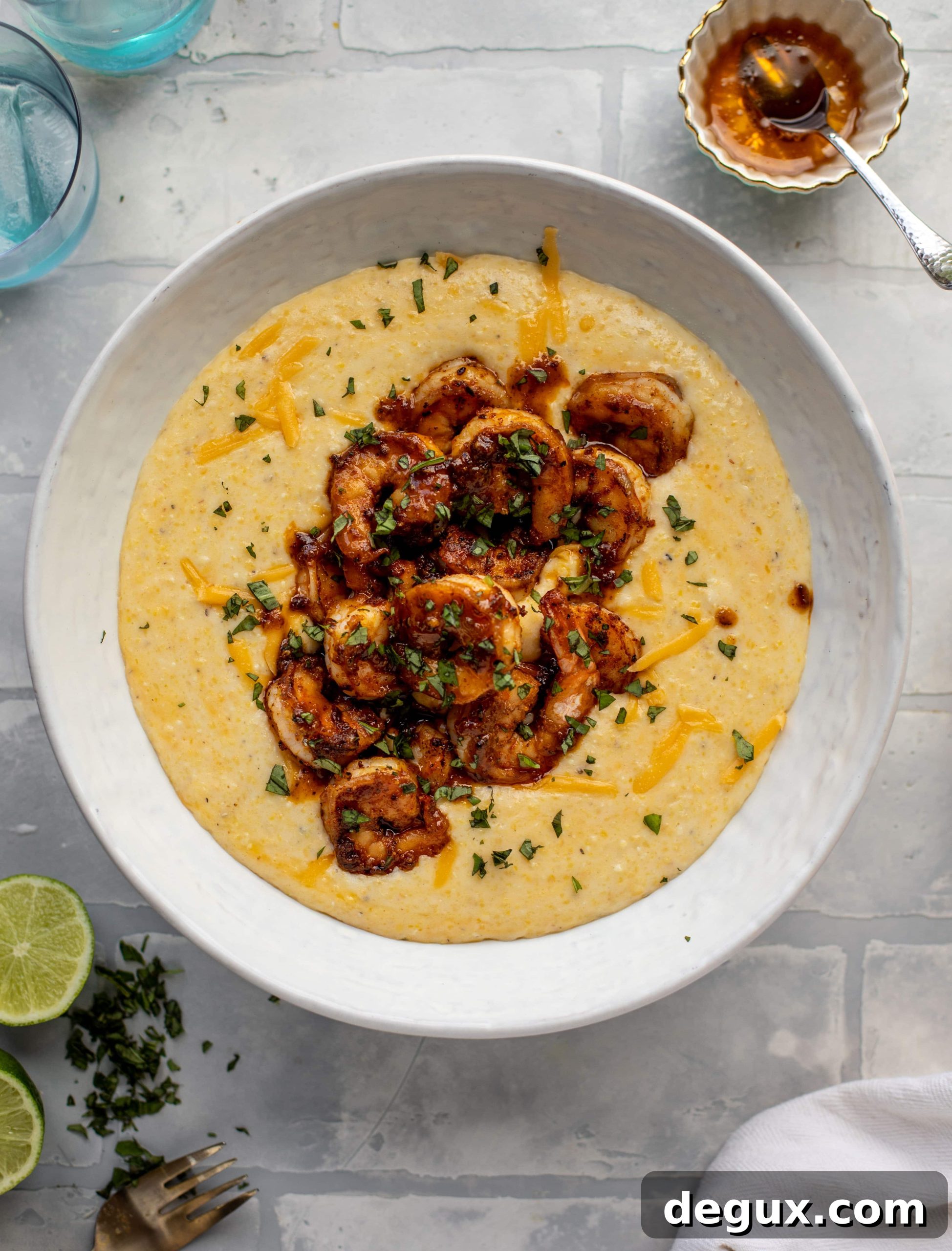 23 Delicious Seafood Recipes for Lent: Fish, Shrimp & More 10 honey mustard cajun shrimp with grits and 23 recipes for lent