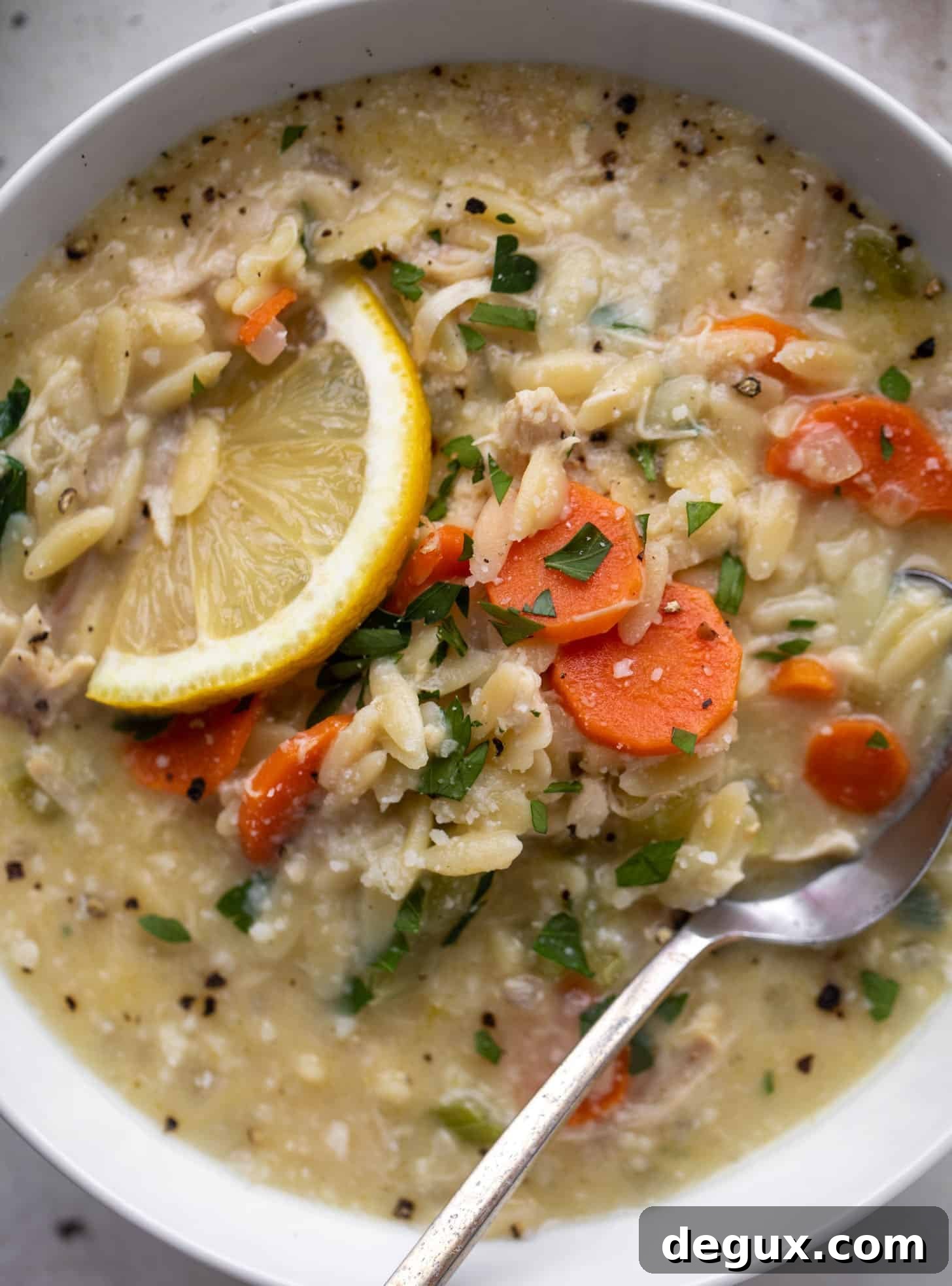 Creamy Chicken and Orzo Soup Recipe for Cozy Weeknight Meals 7 creamy chicken and orzo soup