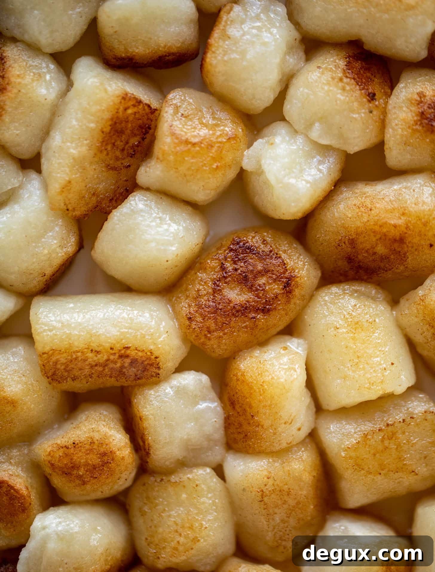 15-Min Lemon Parmesan Cauliflower Gnocchi Recipe 3 toasted cauliflower gnocchi