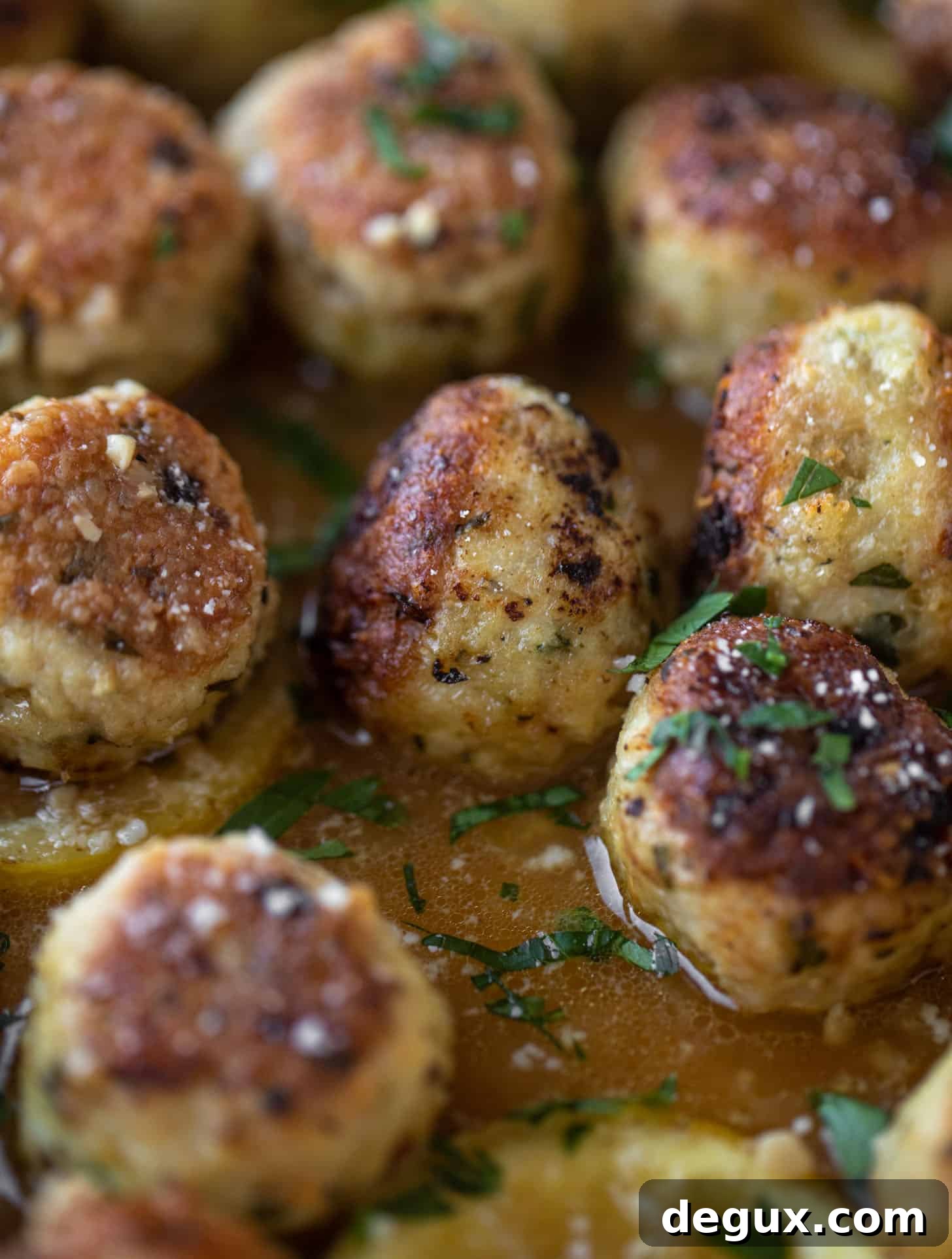 Chicken Romano Meatballs Recipe — Weeknight Dinner Sneak Peek 10 chicken romano meatballs