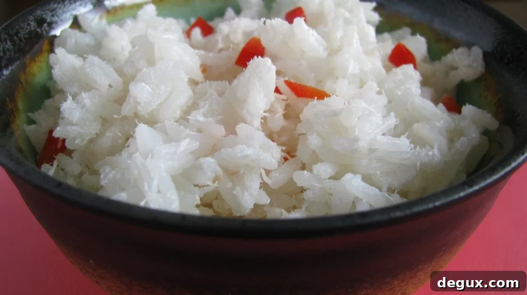 Close-up island rice Close-up island rice