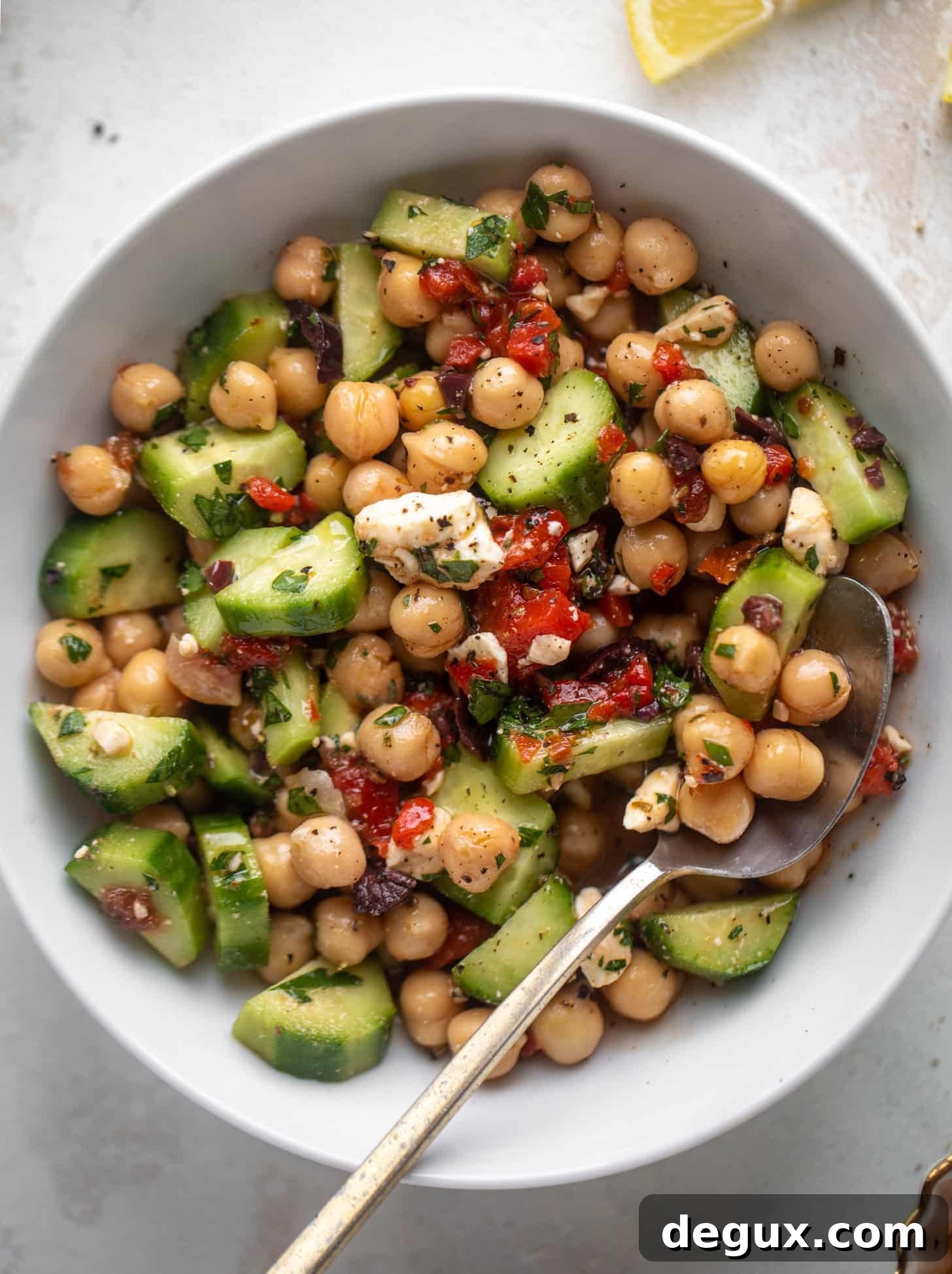 Make-Ahead Mediterranean Marinated Chickpea Salad 11 img 71848 10