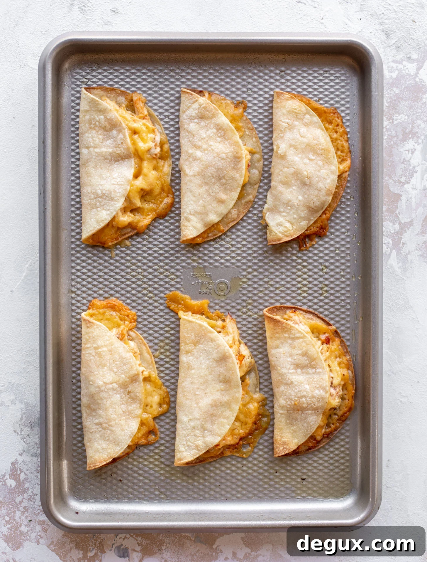 crispy baked salsa chicken tacos