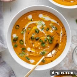 Roasted Carrot and Coconut Soup Recipe for Comforting Flavor 9 img 72261 8