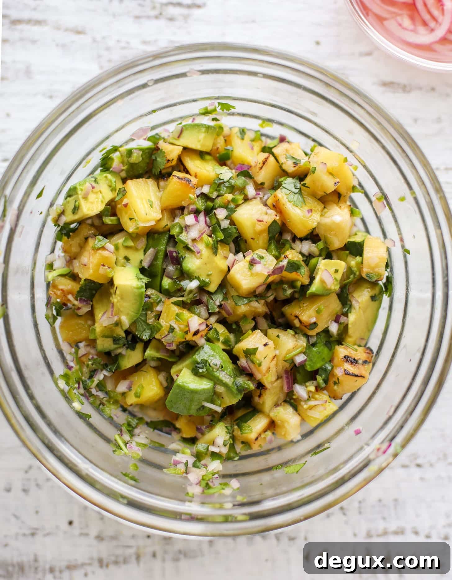 grilled pineapple avocado salsa