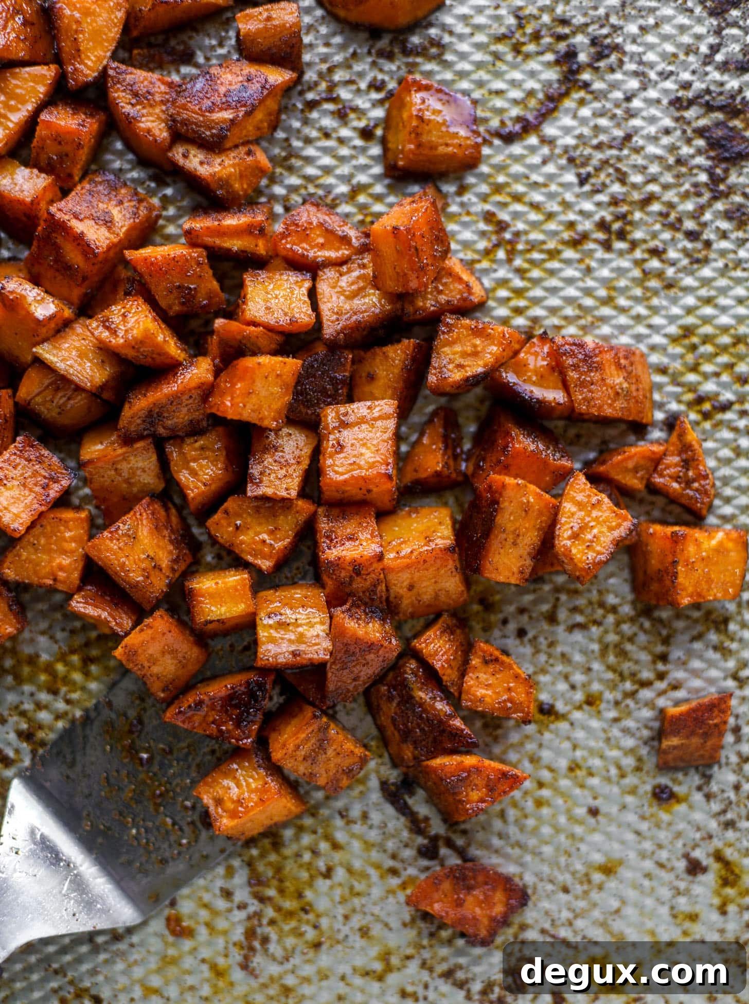 roasted chili lime sweet potatoes