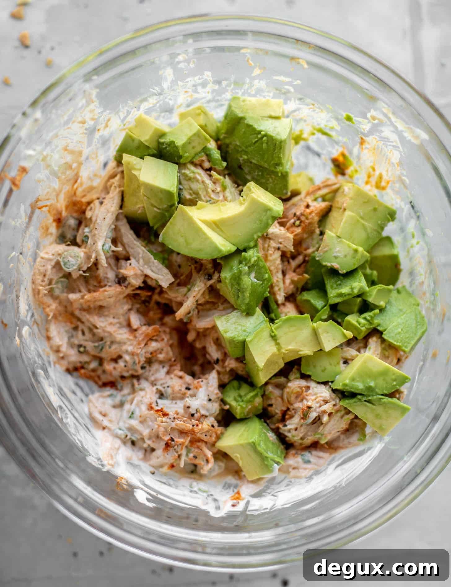 avocado chicken salad