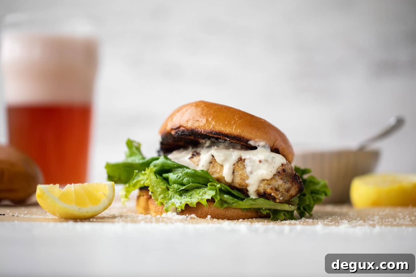grilled chicken caesar sandwiches
