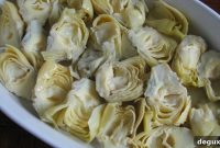 Crispy Parmesan-Roasted Artichokes with Lemony Garlic Dip