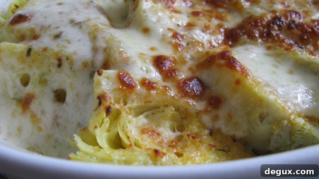 Broiled Parmesan artichokes