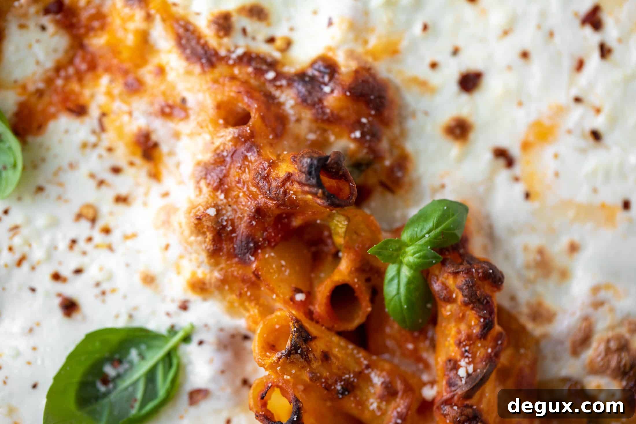 burrata baked ziti from everyday dinners