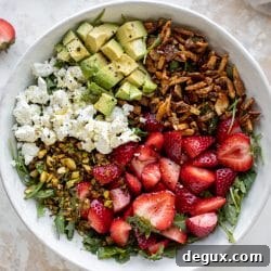 Strawberry Crunch Salad with Champagne Vinaigrette Recipe 10 img 72654 9