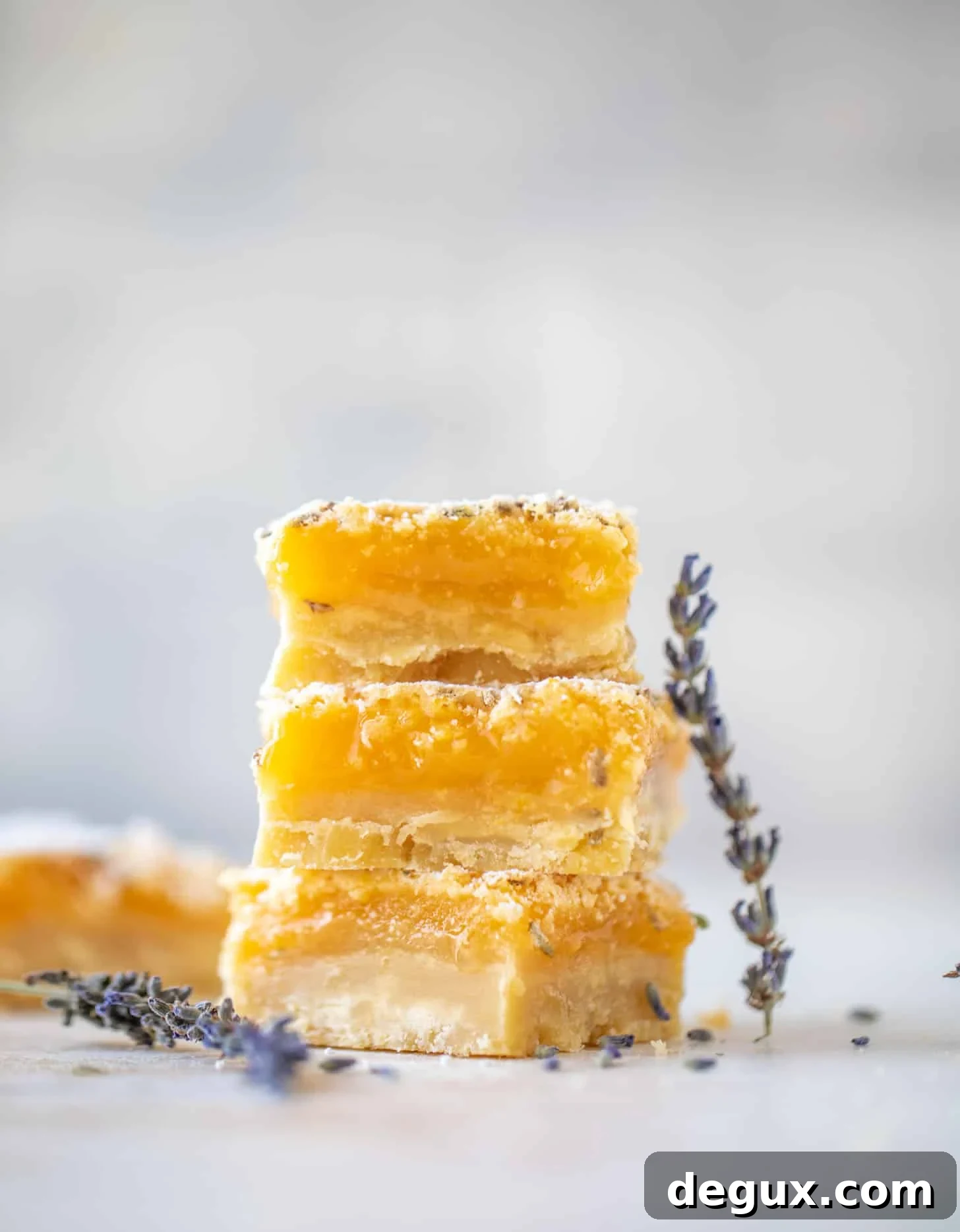 lavender lemon bars