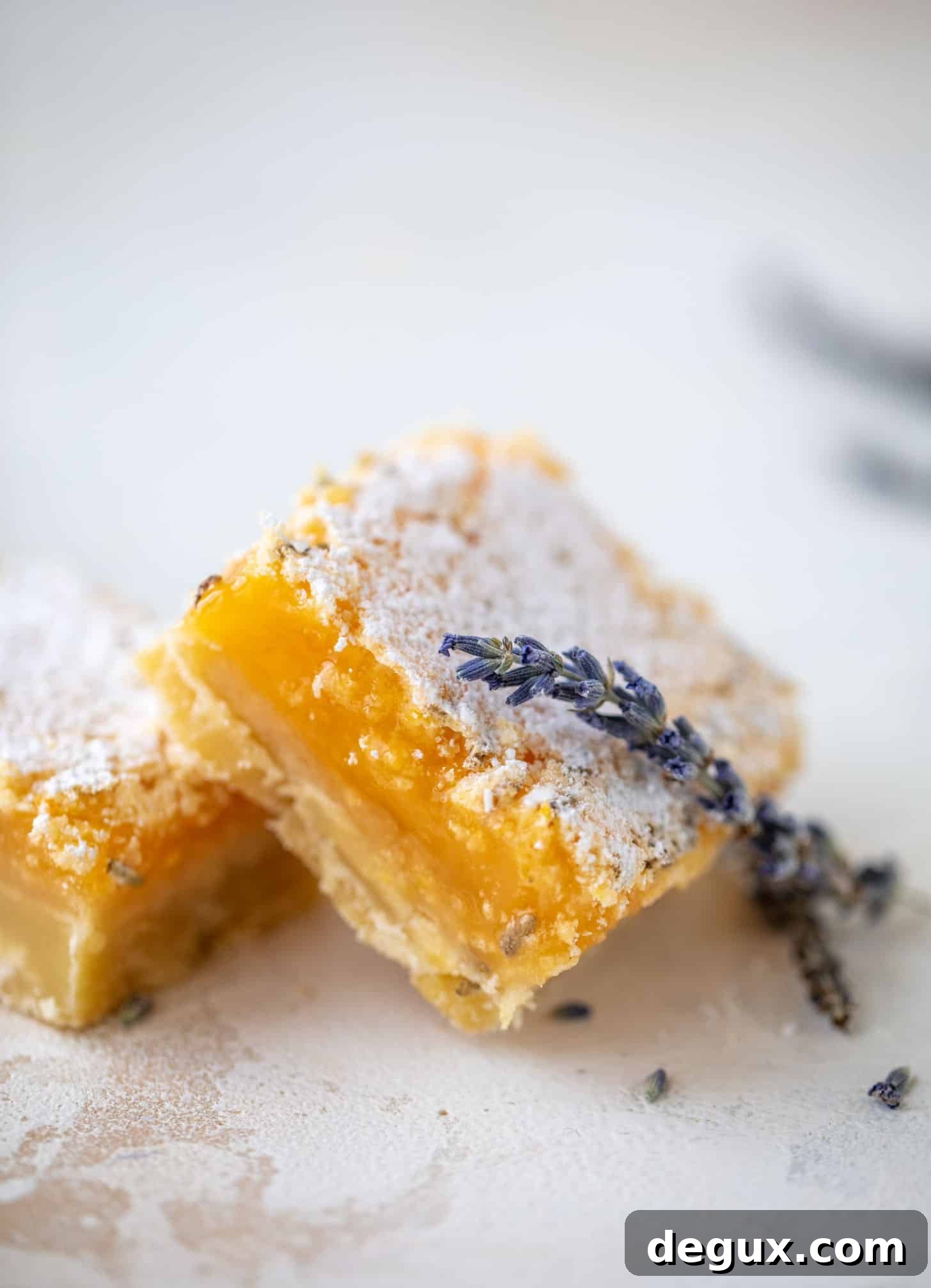 lavender lemon bars