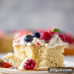 Triple Berry Vanilla Sheet Cake with Cream Cheese Frosting 12 img 72879 11