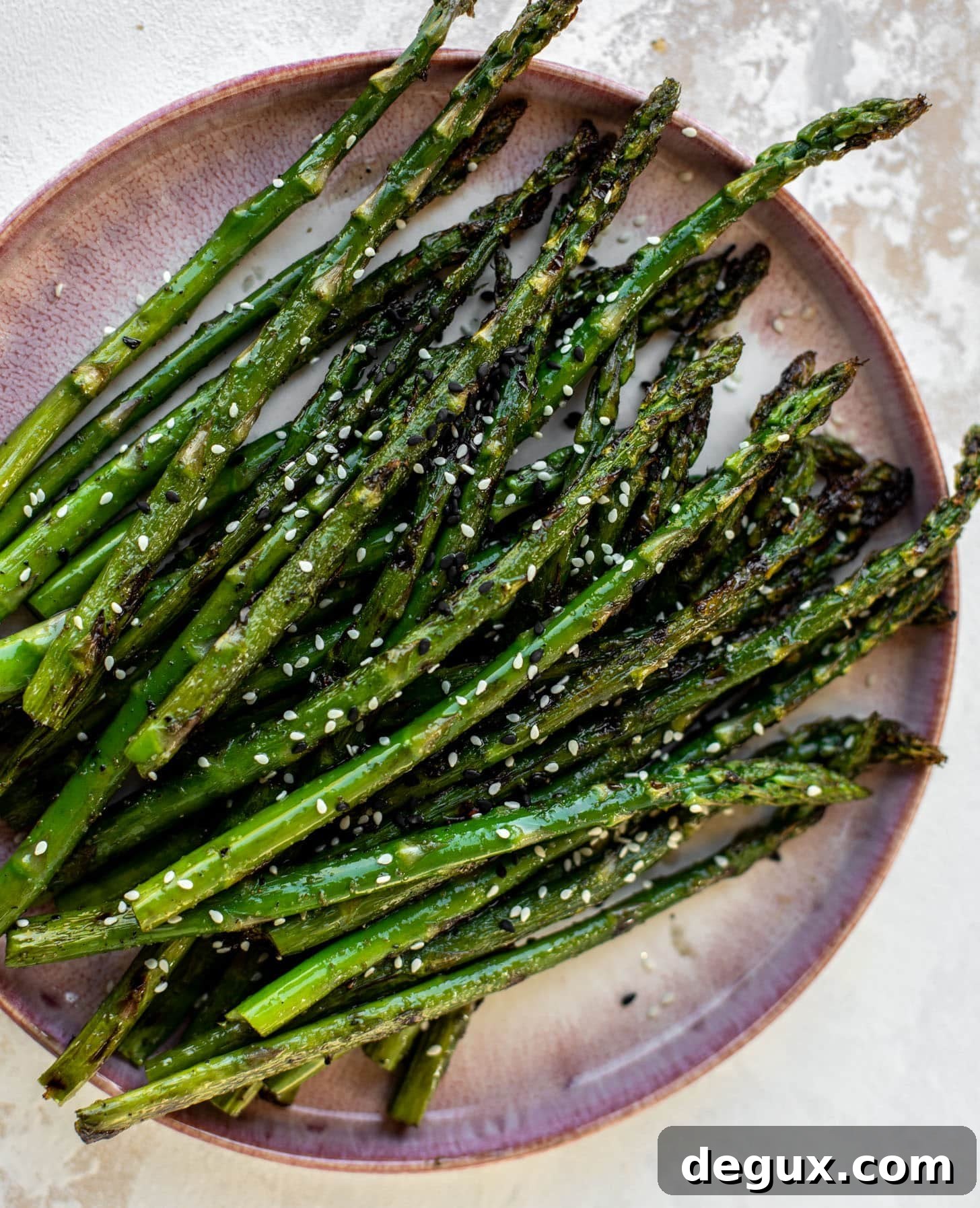 Smoky Cedar-Plank Salmon with Sesame Asparagus Recipe 7 grilled sesame asparagus