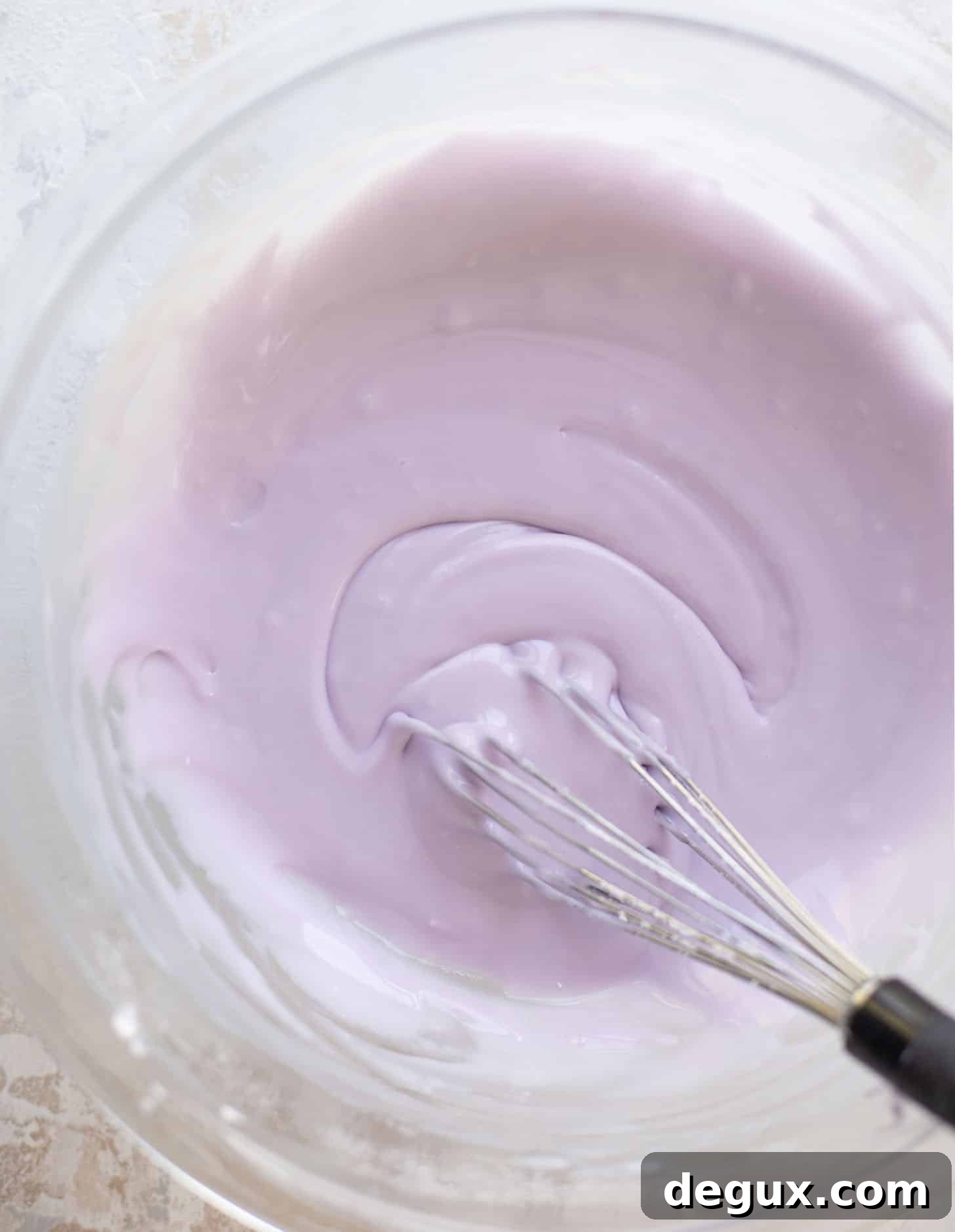 lavender glaze